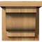 Ekena Millwork Newport Rough Sawn Corbel w/Backplate, Western Red Cedar, 8"W x 8"D x 8"H COR08X08X08NEW01RWR - alternate 4